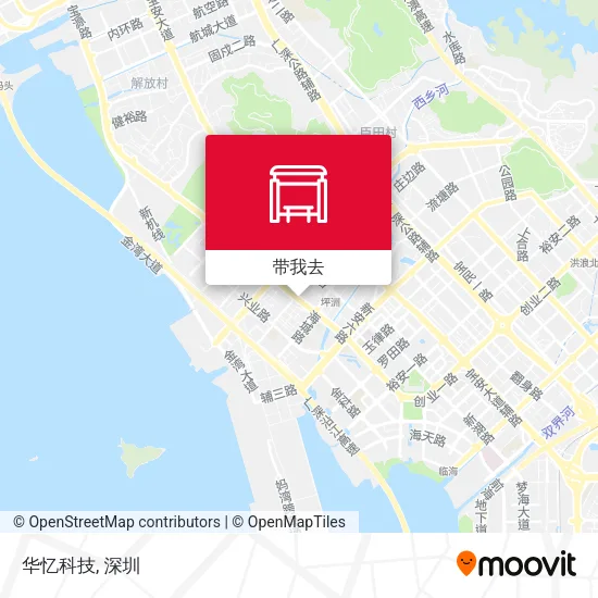 华忆科技地图