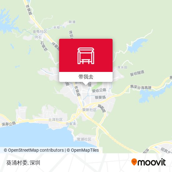 葵涌村委地图