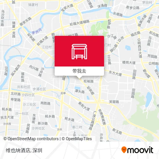维也纳酒店地图