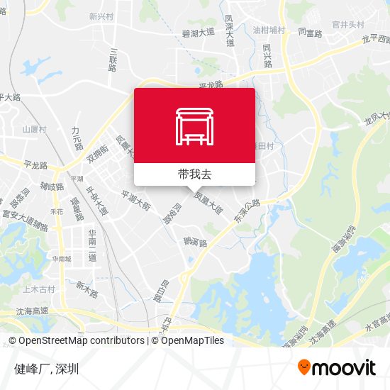 健峰厂地图