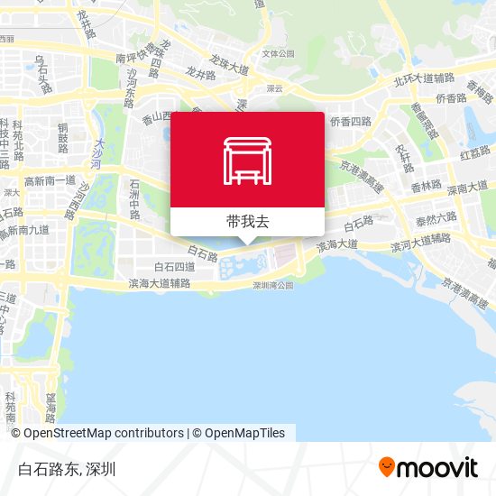 白石路东地图