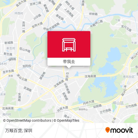 万顺百货地图