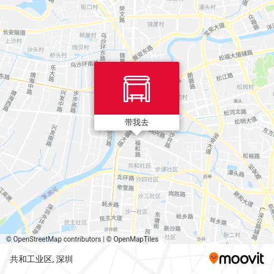 共和工业区地图