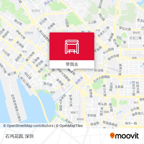 石鸿花园地图