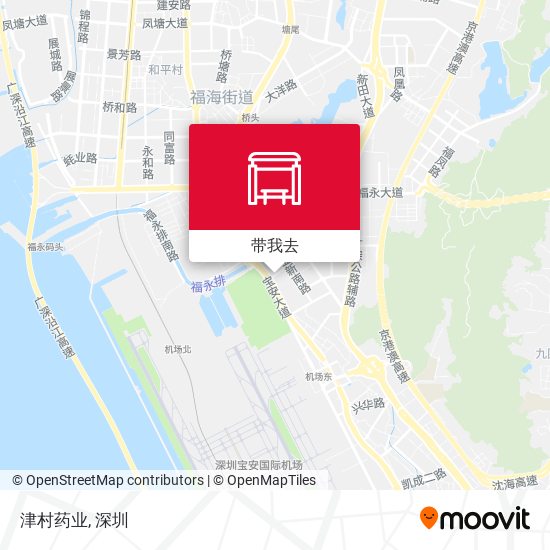 津村药业地图