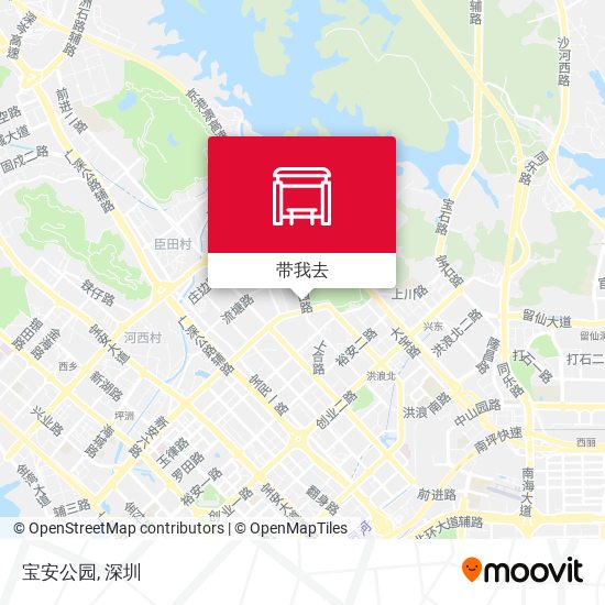 宝安公园地图