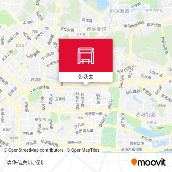 清华信息港地图