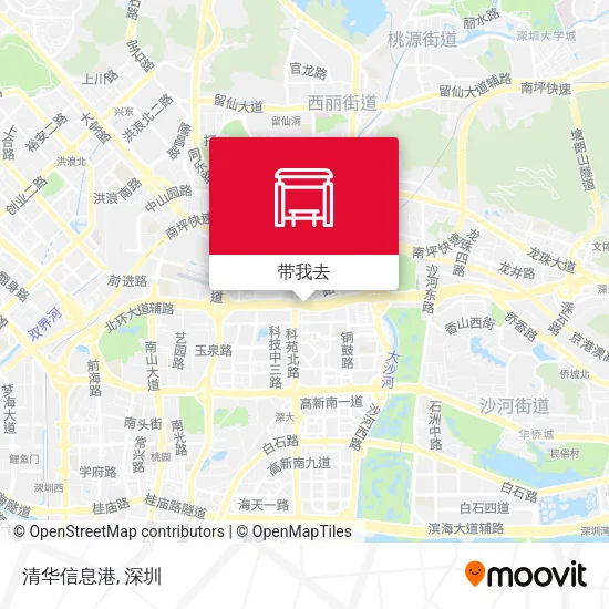 清华信息港地图
