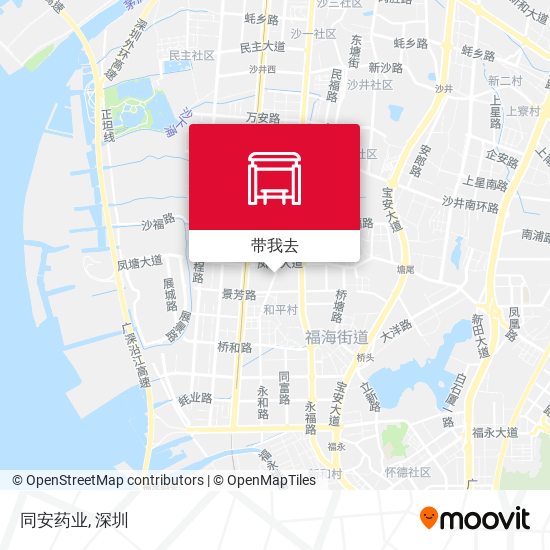 同安药业地图