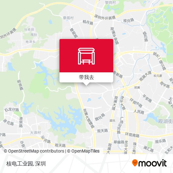 核电工业园地图