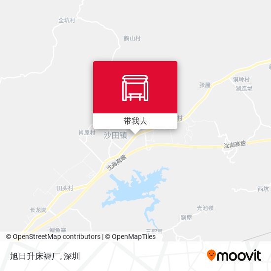 旭日升床褥厂地图