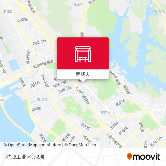 航城工业区地图