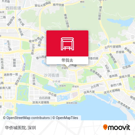 华侨城医院地图