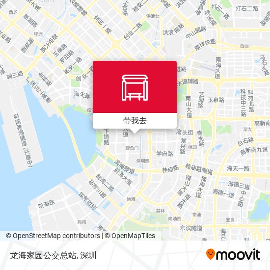 龙海家园公交总站地图