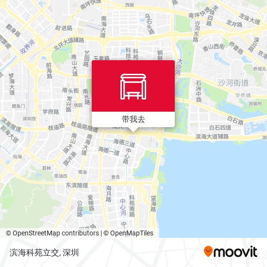 滨海科苑立交地图