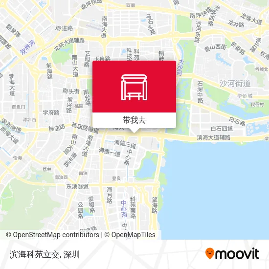 滨海科苑立交地图
