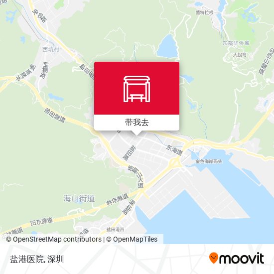 盐港医院地图