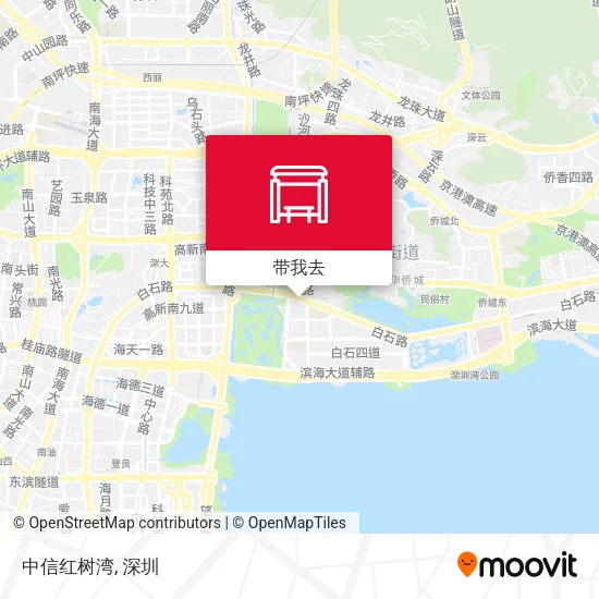 中信红树湾地图