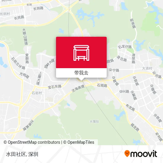 水田社区地图