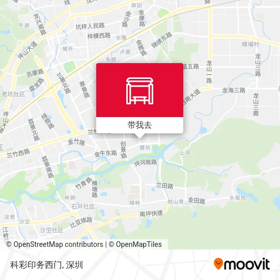 科彩印务西门地图