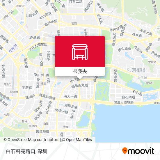 白石科苑路口地图