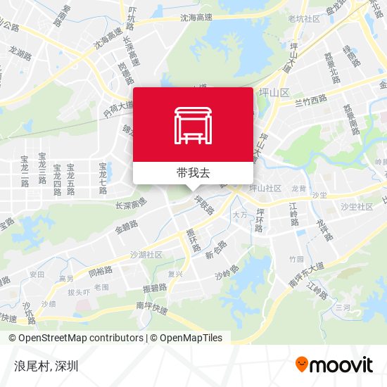 浪尾村地图