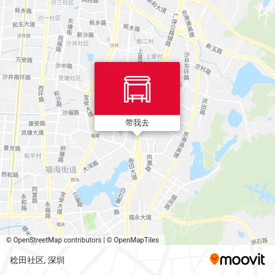 稔田社区地图