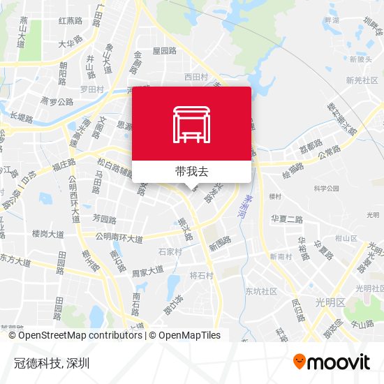 冠德科技地图