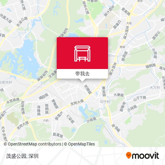 茂盛公园地图