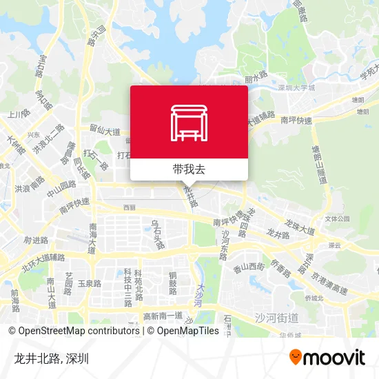 龙井北路地图
