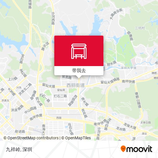 九祥岭地图