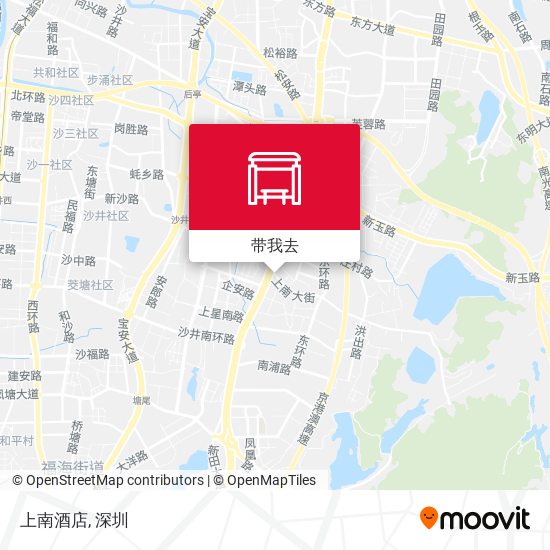 上南酒店地图
