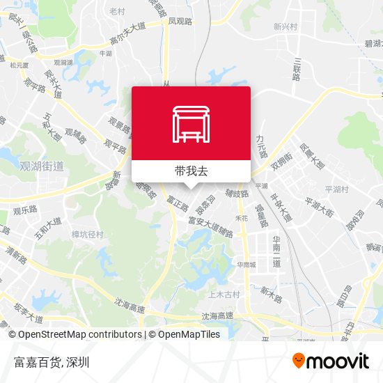 富嘉百货地图