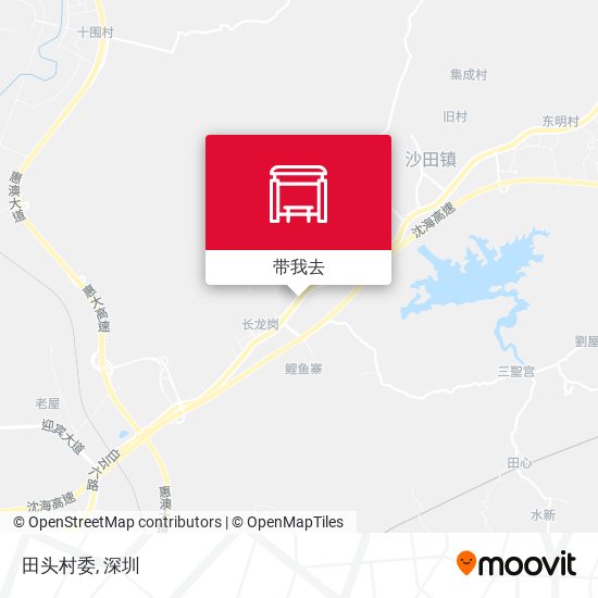 田头村委地图
