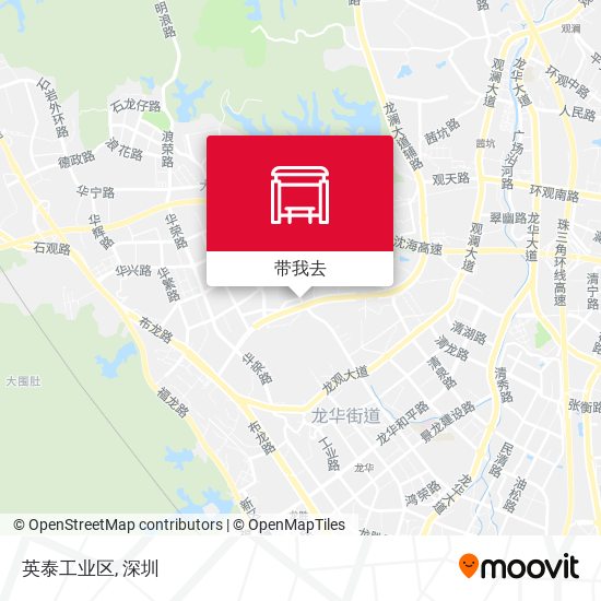英泰工业区地图