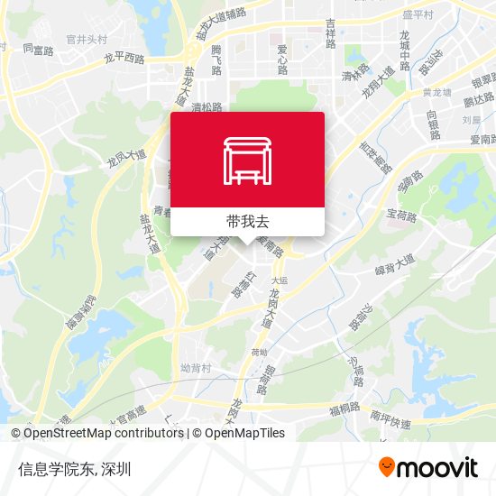信息学院东地图