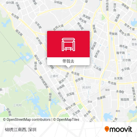 锦绣江南西地图