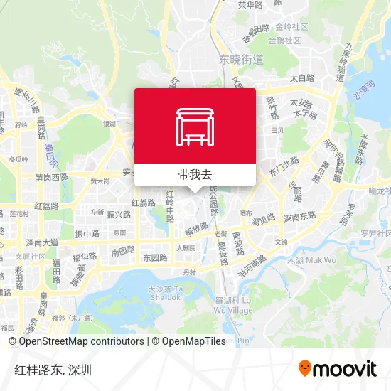 红桂路东地图