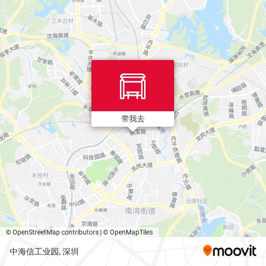 中海信工业园地图