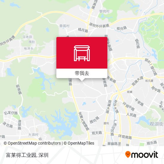 富莱得工业园地图