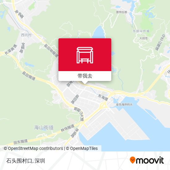 石头围村口地图