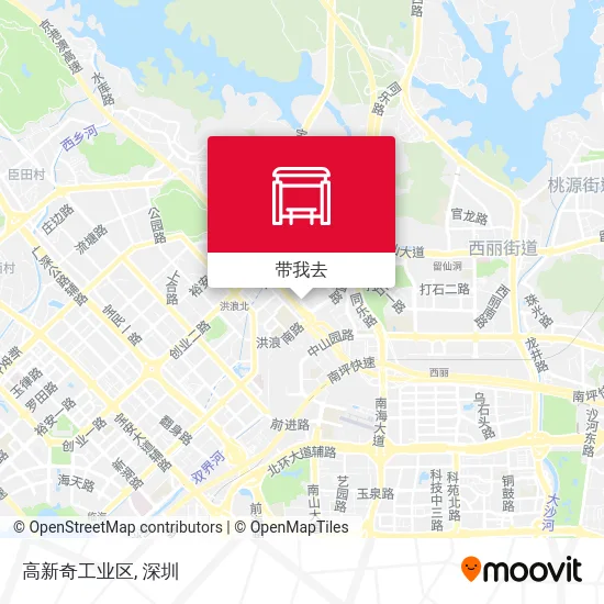 高新奇工业区地图