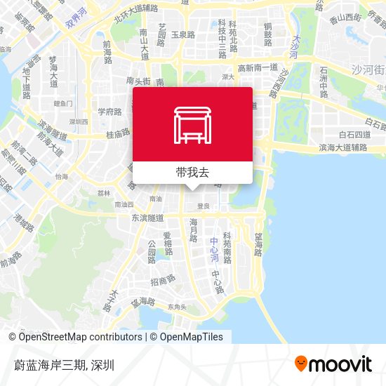 蔚蓝海岸三期地图