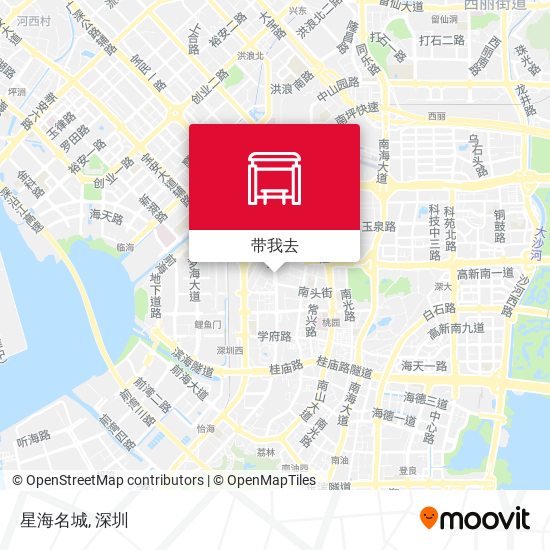 星海名城地图