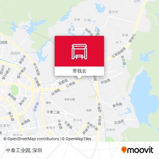 中泰工业园地图