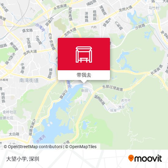 大望小学地图
