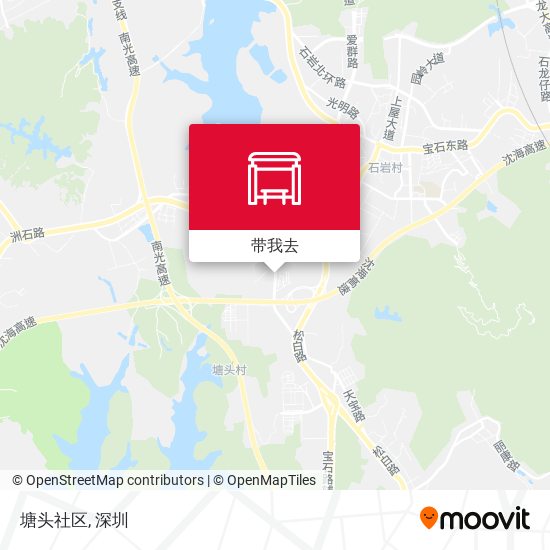 塘头社区地图