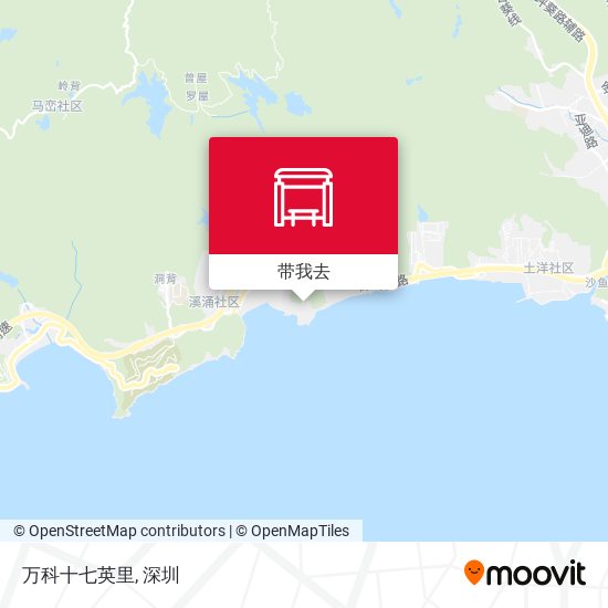 万科十七英里地图