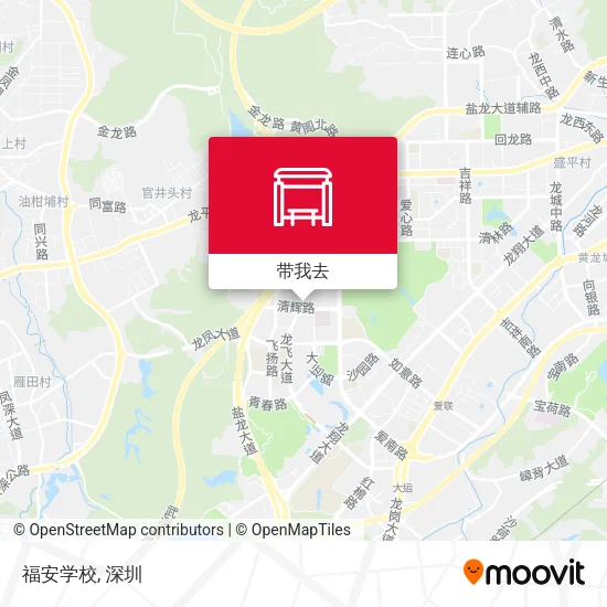 福安学校地图