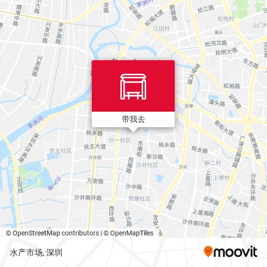 水产市场地图